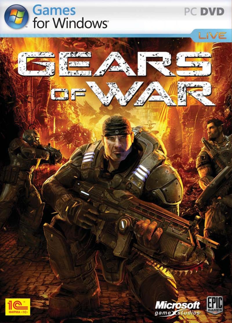 Gears of War v.1.0.3340.131 [1С] (2007) PC | Лицензия