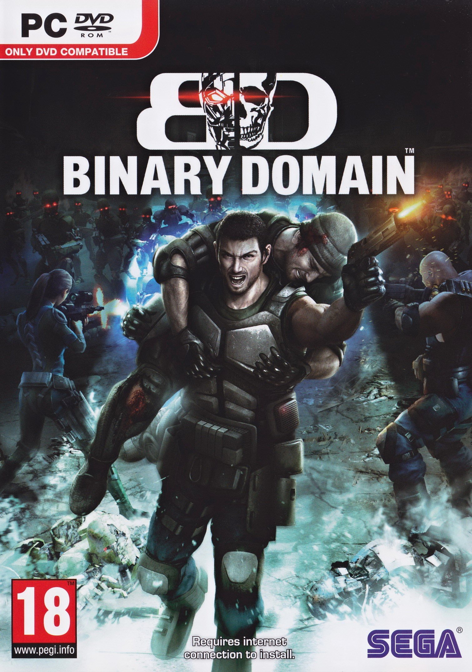 Binary Domain v.1.0.0.1 [Steam-Rip] (2012) PC | Лицензия