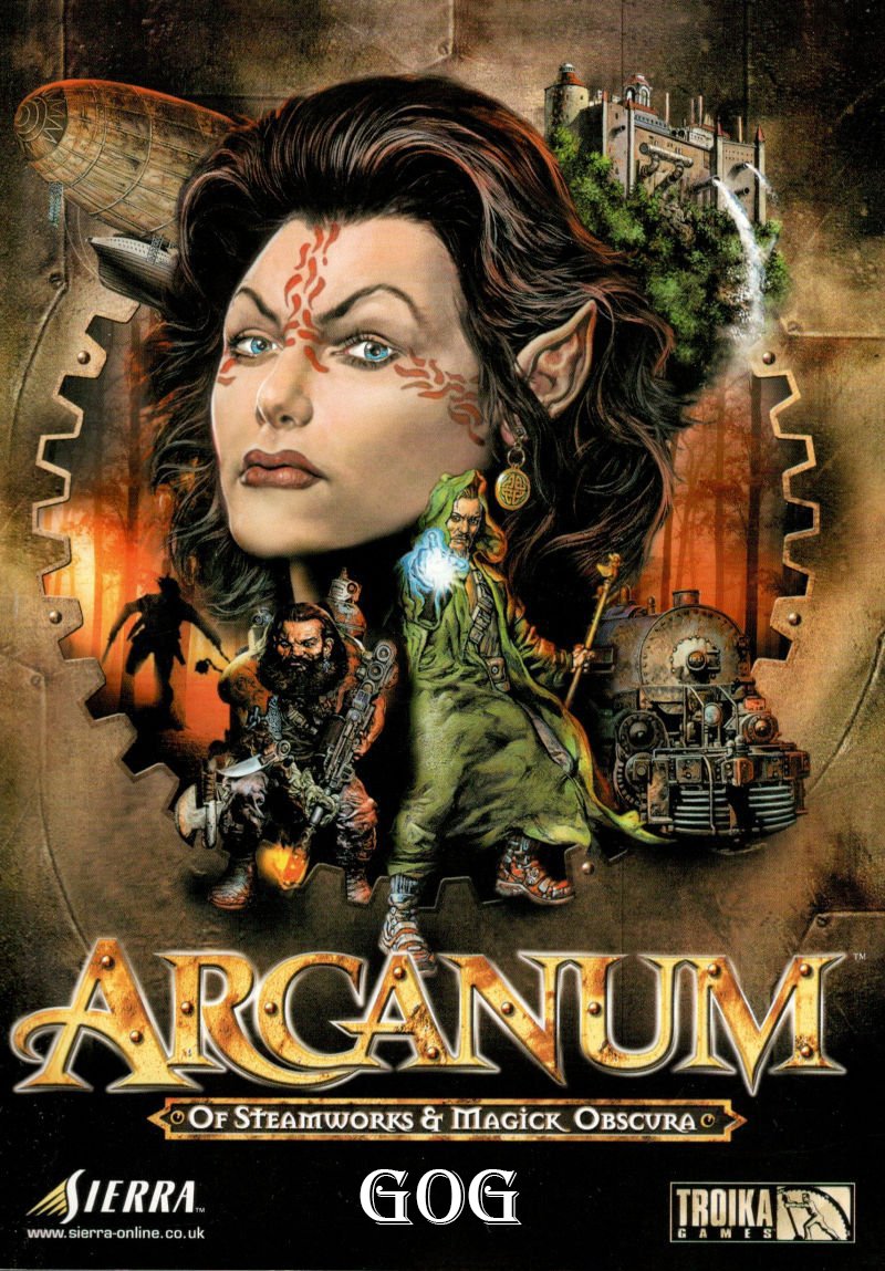Arcanum: Of Steamworks and Magick Obscura [GOG] (2001) PC | Лицензия