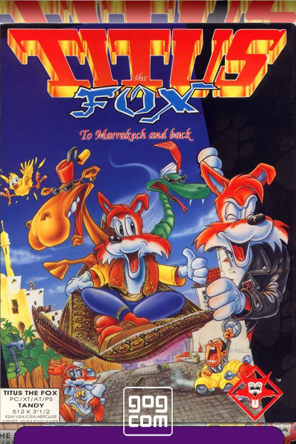 Titus The Fox: To Marrakech and Back v.2.0.0.6 [GOG] (1992)