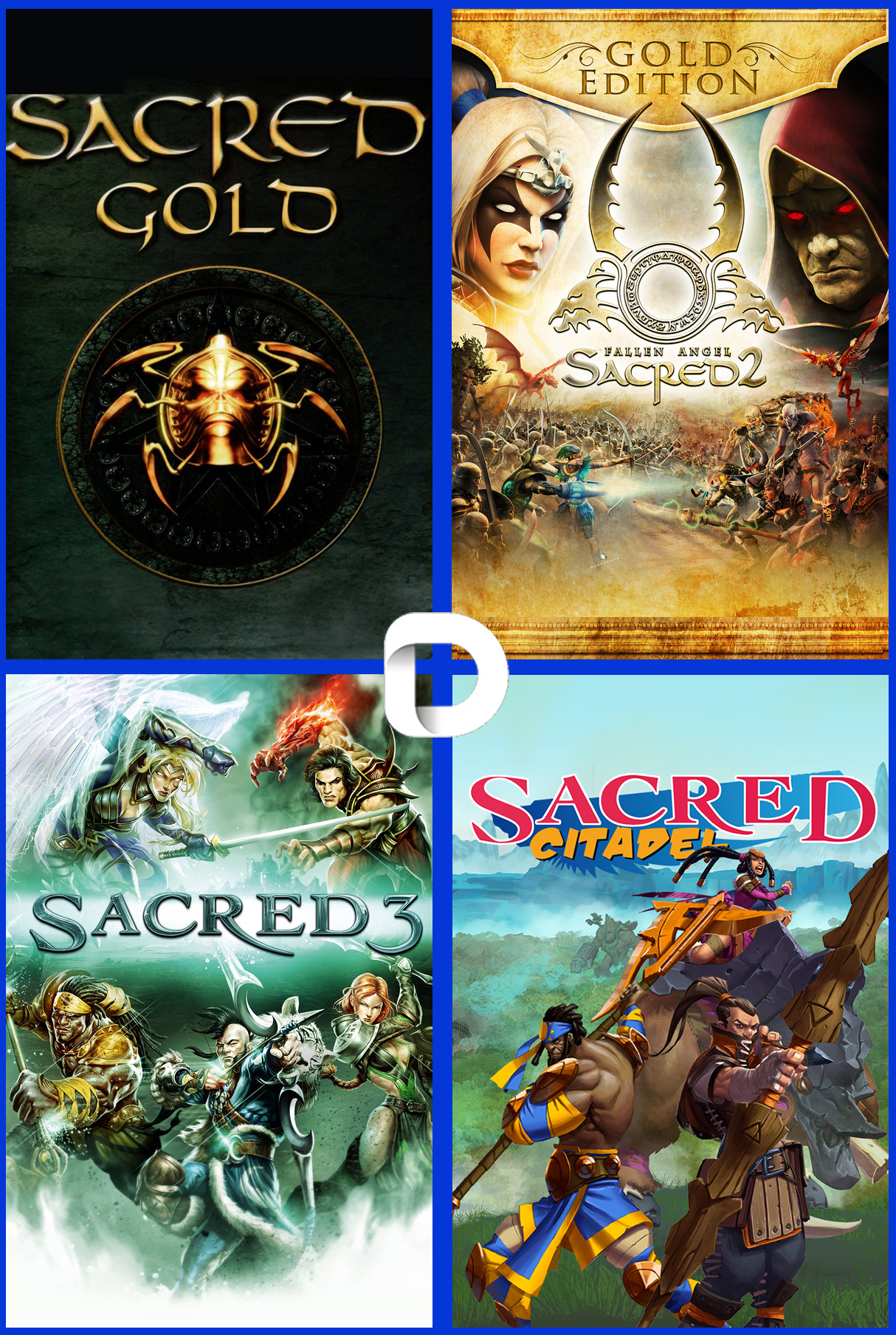 Sacred - Антология / Anthology (2004-2014) PC | RePack от Decepticon
