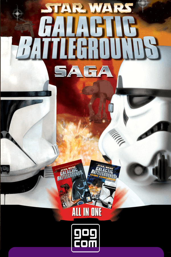 Star Wars Galactic Battlegrounds Saga v2.0.0.4 [GOG] (2001)